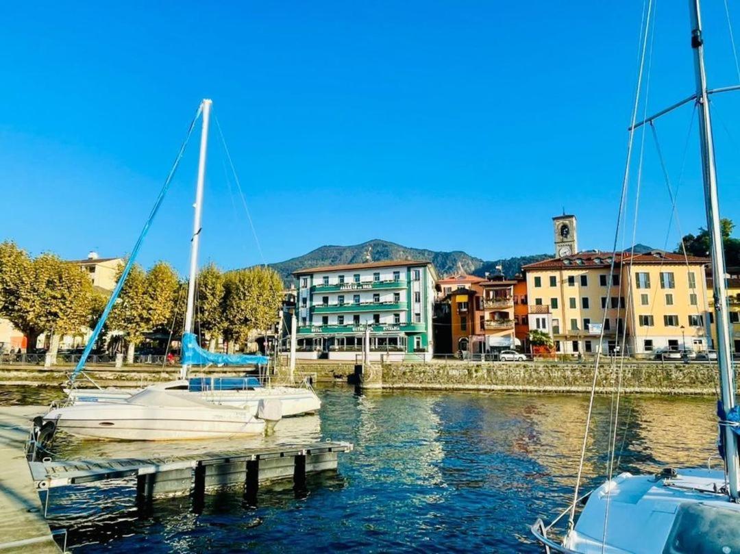 Albergo Del Sole Porto Valtravaglia Kültér fotó