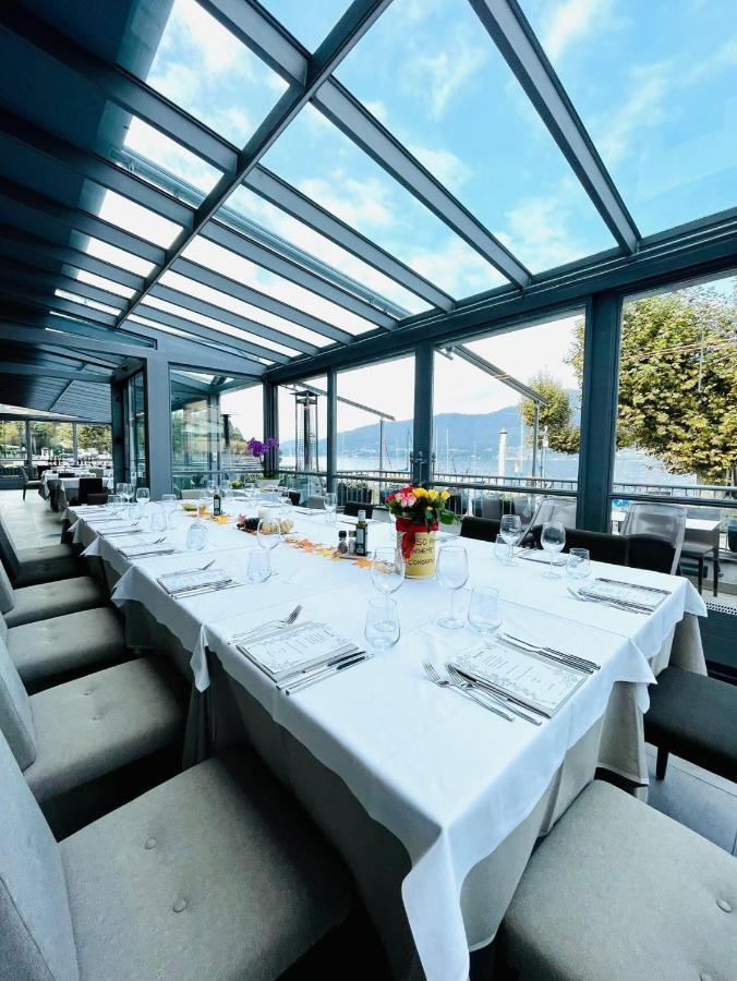 Albergo Del Sole Porto Valtravaglia Kültér fotó